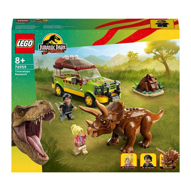Image of LEGO Jurassic Park Triceratops Research Set 76959
