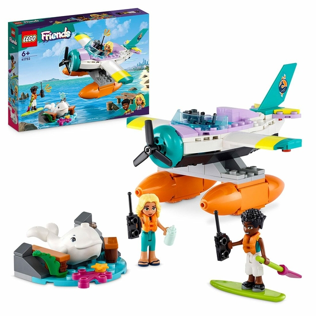 Image of LEGO Friends Sea Rescue Plane Toy Playset 41752