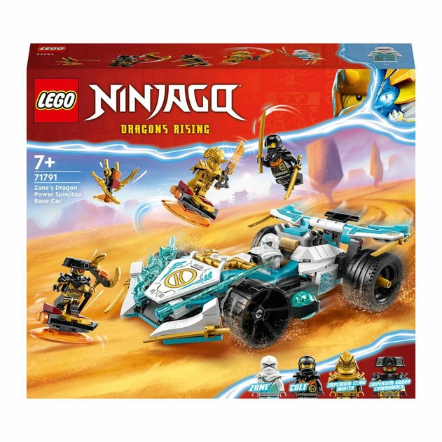 LEGO Ninjago Zanes Dragon Power Spinjitzu Race Car