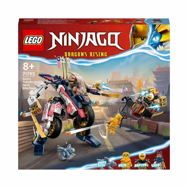 Image of LEGO Ninjago Soras Transforming Mech Bike Racer