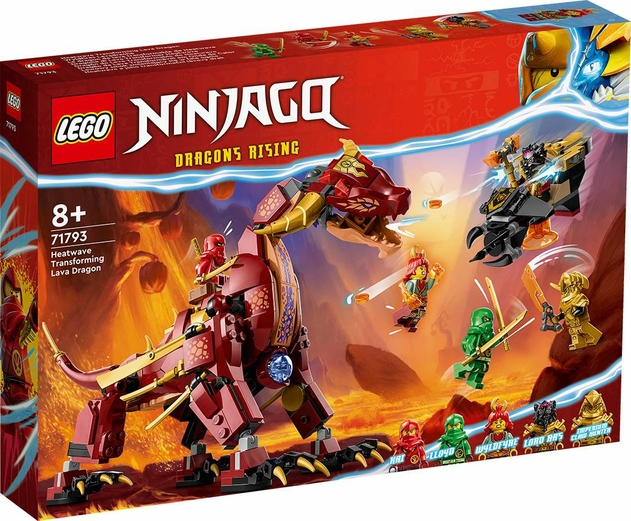 Image of LEGO Ninjago Heatwave Transforming Lava Dragon
