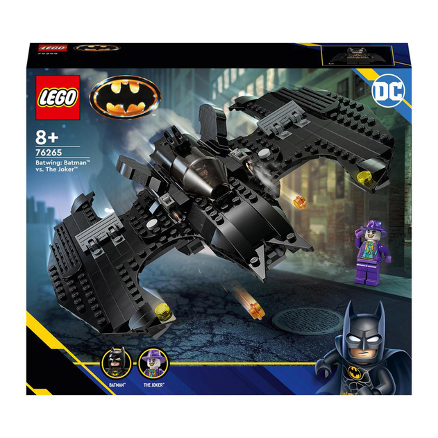 Image of LEGO DC Batwing: Batman vs. The Joker Plane Toy Set 76265