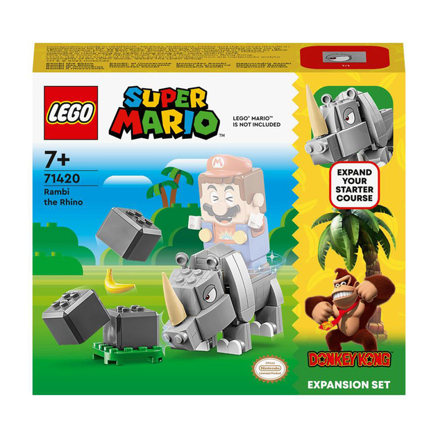 Image of LEGO Super Mario Rambi the Rhino Expansion Set 71420