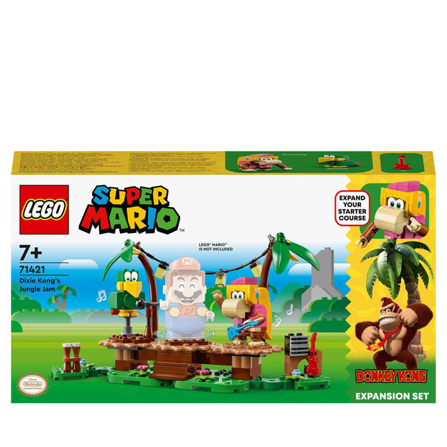 Image of LEGO Super Mario Dixie Kong's Jungle Jam Expansion Set 71421