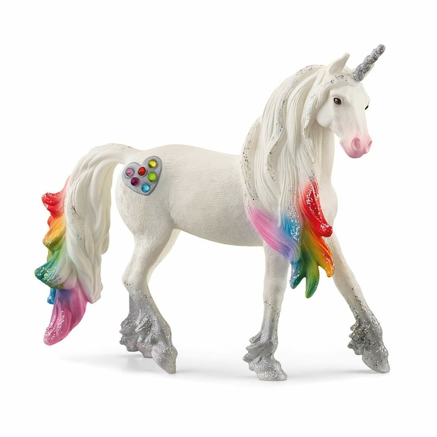Image of Schleich Rainbow Love Unicorn Stallion