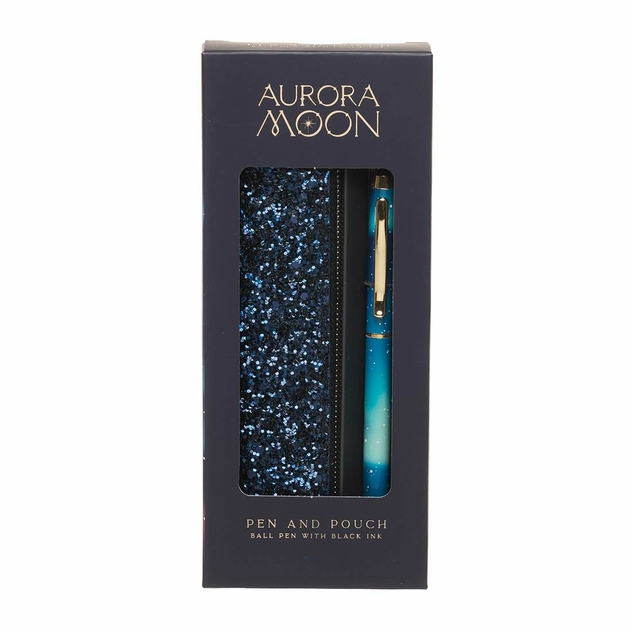 Image of Aurora Moon Pen & Pouch Set