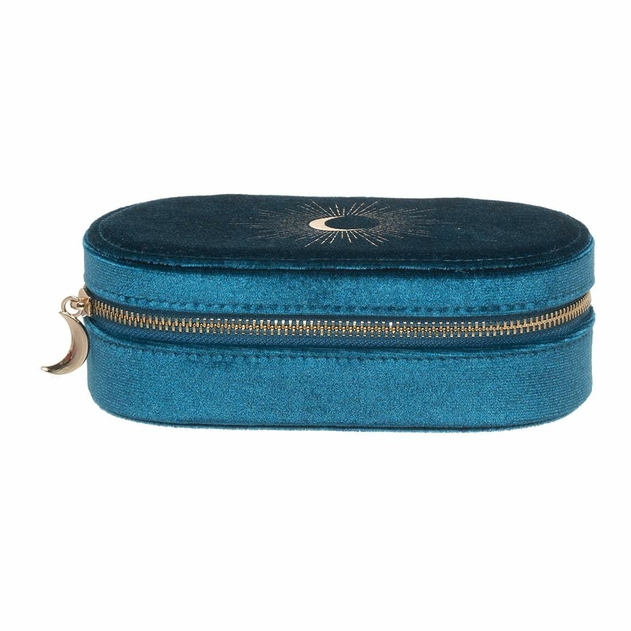 Image of WHSmith Aurora Moon Oval Jewellery Box