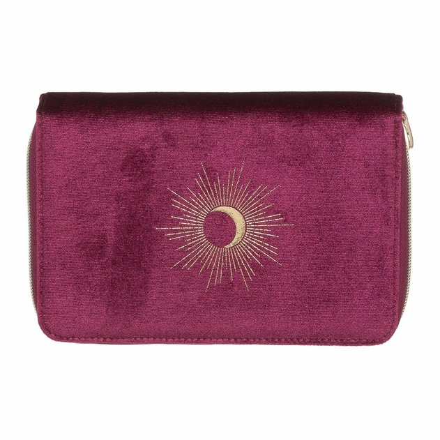Image of WHSmith Aurora Moon Travel Jewellery Case