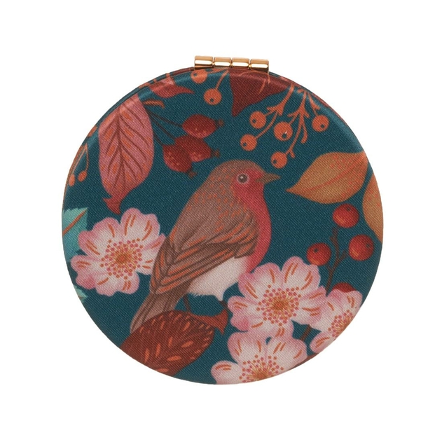 Image of WHSmith Winter Berries Compact Mirror