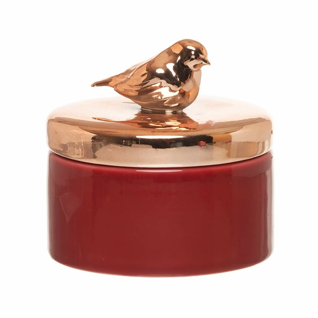 Image of WHSmith Winter Berries Robin Jewelley Box