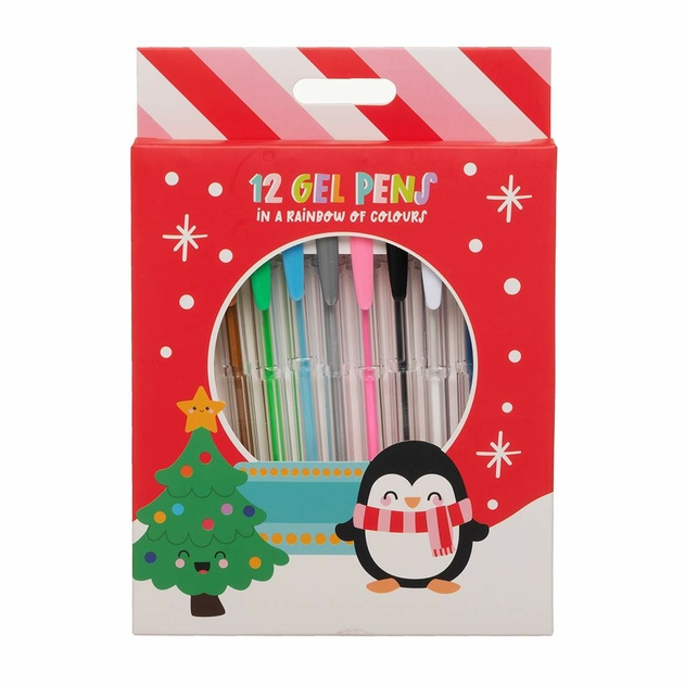 Image of WHSmith Festive Gel Pen Set