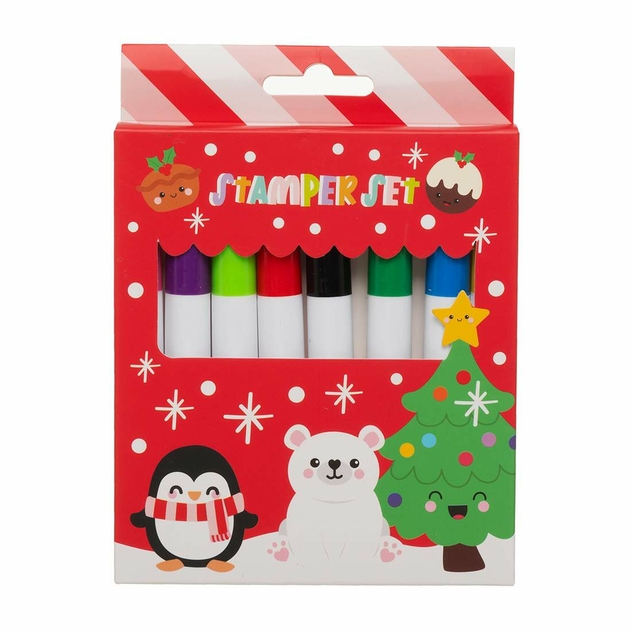 Image of WHSmith Festive Pen Stamper Set