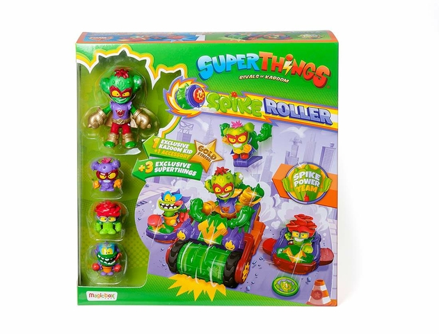 Image of SuperThings Vehicle Spike Roller Cactus