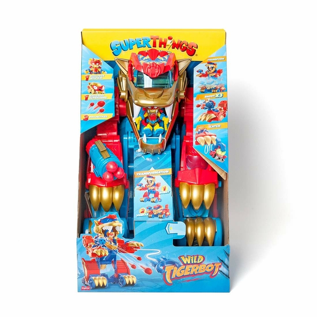 Image of SuperThings- Tiger Transformer Robot
