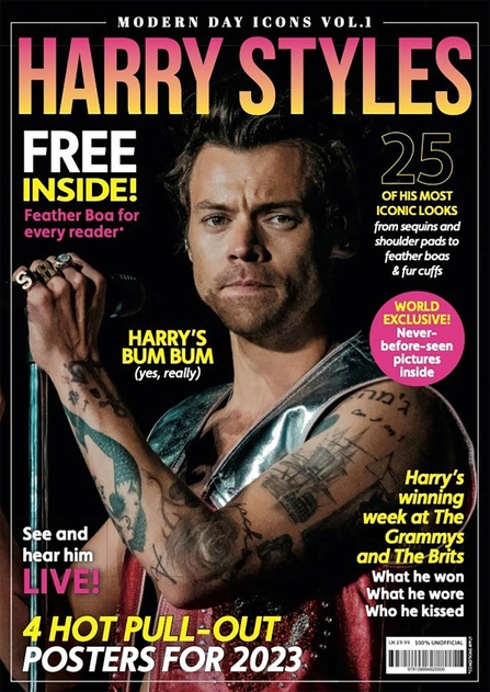 Harry Styles Modern Day Icons Volume 1 magazine