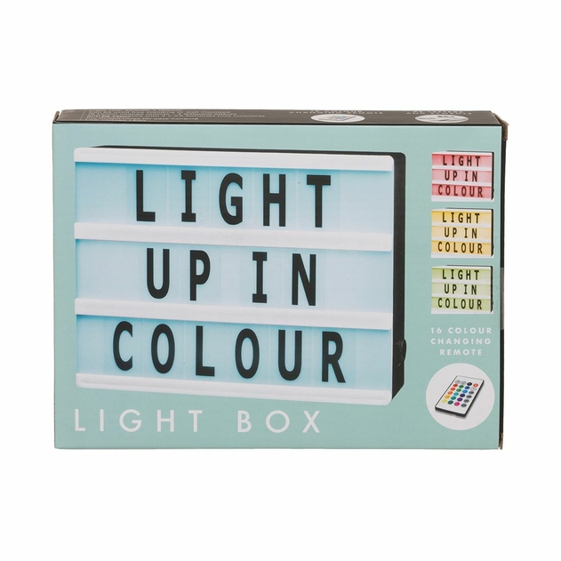Image of WHSmith Light Up In Colour Light Box