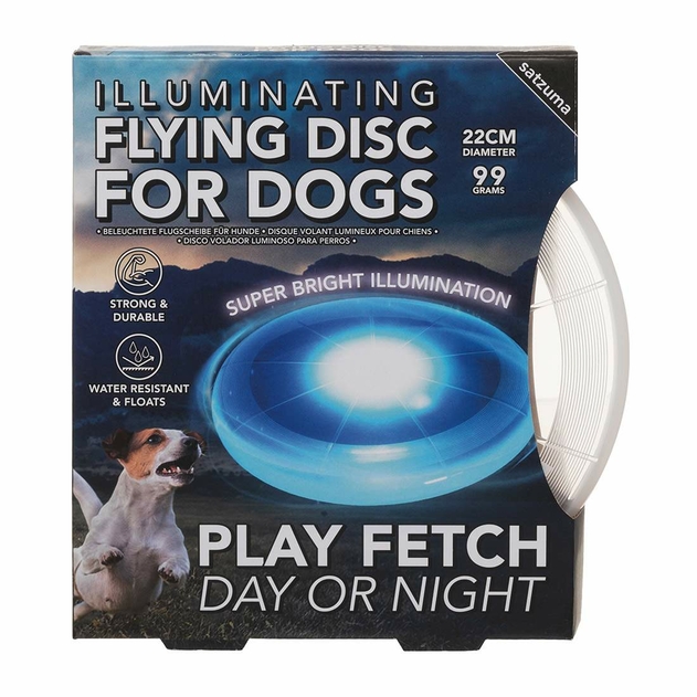Image of Satzuma Illuminating Flying Disc For Dogs