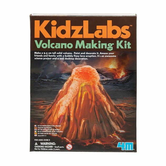 Image of 4M KidzLabs Volcano Making Kit