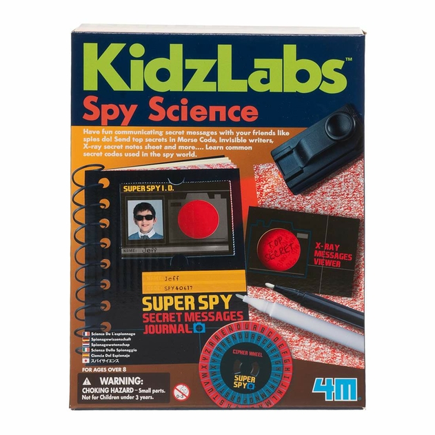 Image of 4M KidzLabs Spy Science Kit