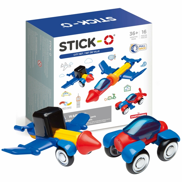 Image of Stick-O City Set 16pc