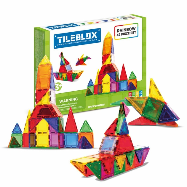 Image of Tileblox Rainbow 42 Piece Set