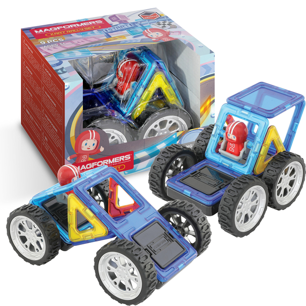 Image of Magformers Rally Kart (9 Pieces)