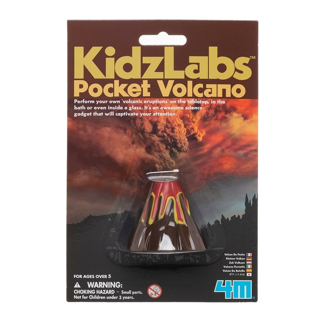 Image of 4M KidzLabs Pocket Volcano Kit