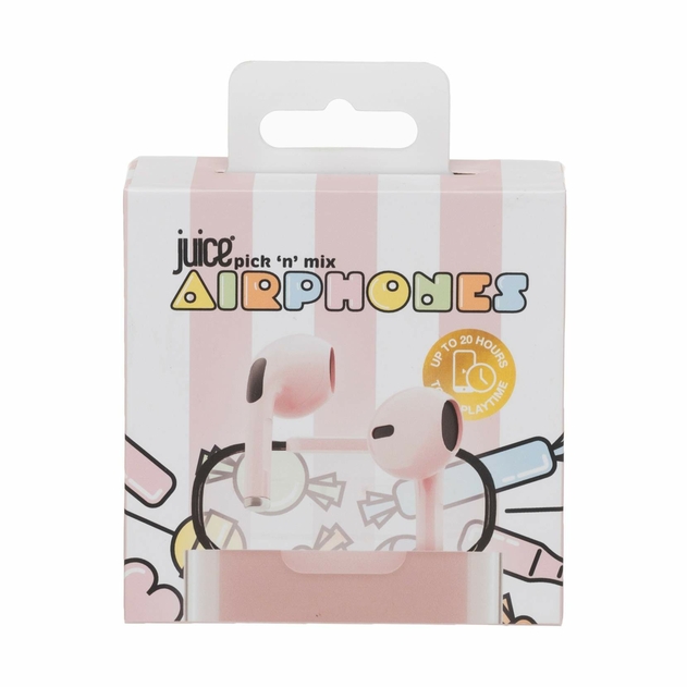 Image of Juice Pick N Mix Airphones Pink