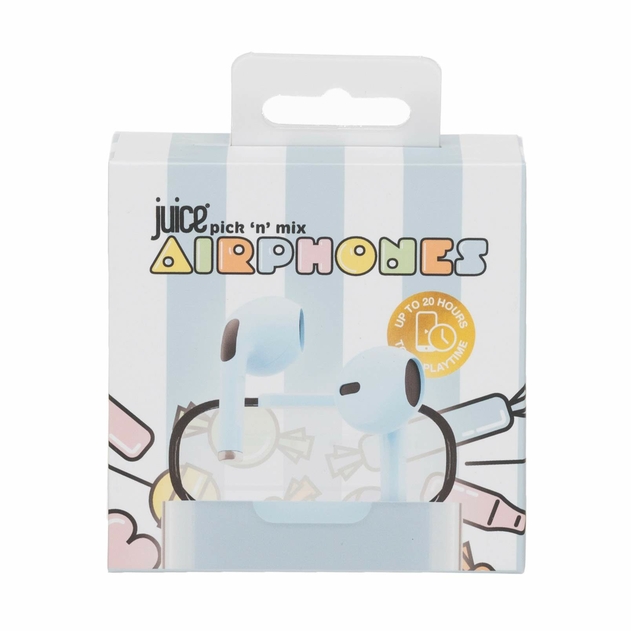 Image of Juice Pick N Mix Airphones Blue