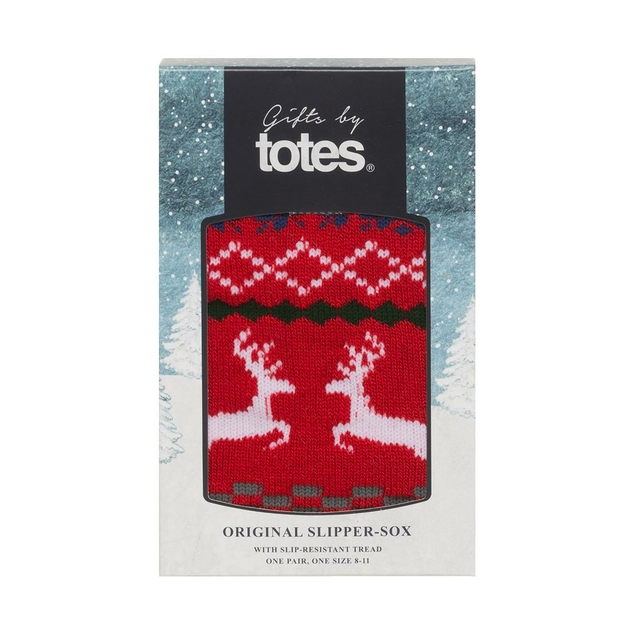 Image of Gifts by Totes Original Slipper Socks- Festive