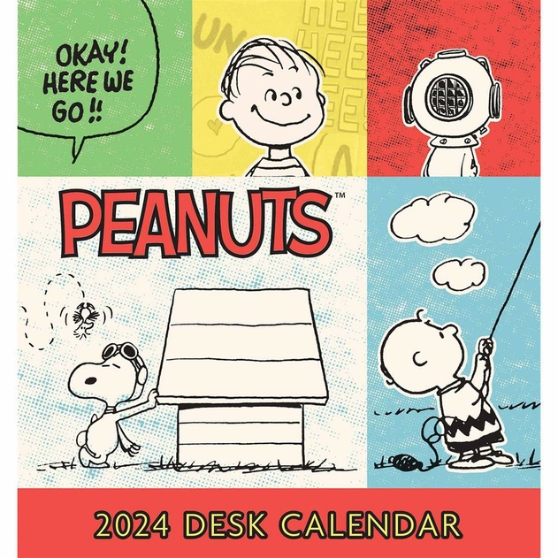 Image of Peanuts 2024 Desk Calendar