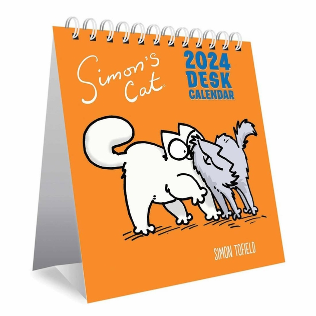 Image of Simons Cat 2024 Desk Calendar
