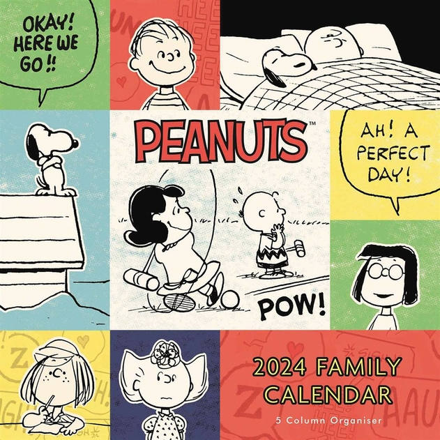 Image of Peanuts 2024 Family Calendar