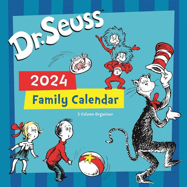 Image of Dr Seuss 2024 Family Calendar