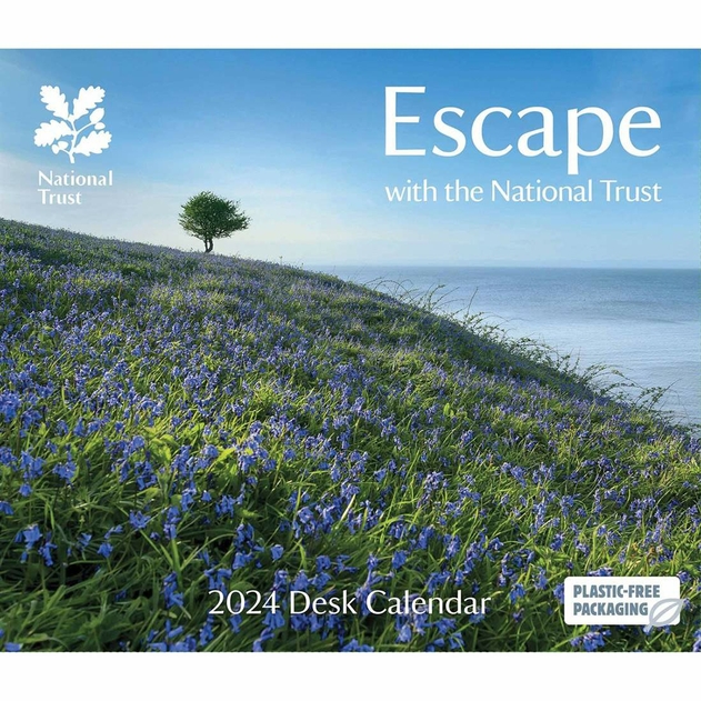 Image of Escape With The National Trust 2024 Desk Calendar