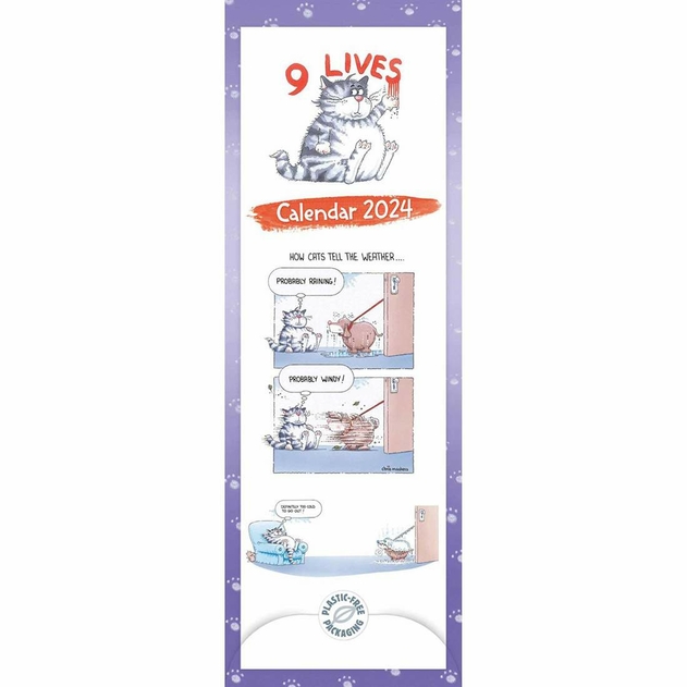 Image of 9 Lives Calendar 2024