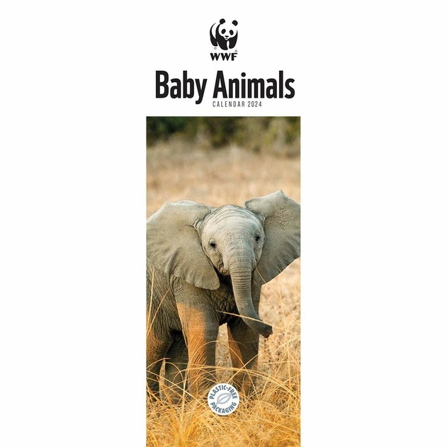 Image of WWF Baby Animals Calendar 2024