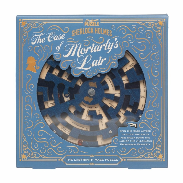 Image of Professor Puzzle Sherlock Holmes The Case of Moriarty's Lair Labyrinth Maze Puzzle