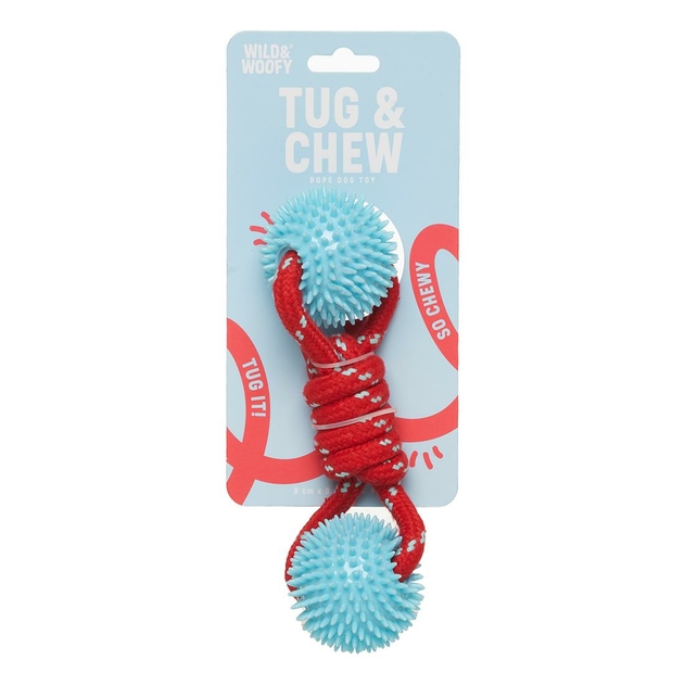 Image of Wild & Woofy Tug and Chew Rope Dog Toy