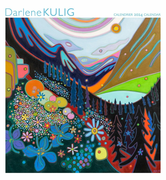 Image of Pomegranate Darlene Kulig 2024 Wall Calendar