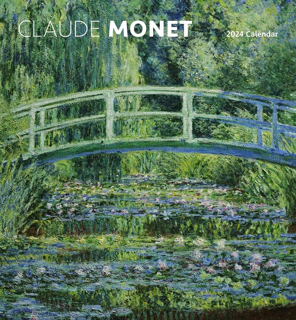Image of Pomegranate Claude Monet 2024 Wall Calendar