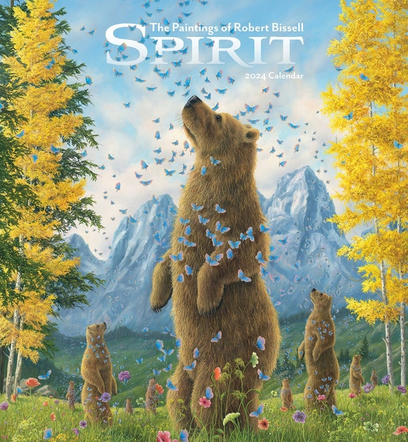 Image of Pomegranate Spirit: The Paintings of Robert Bissell 2024 Wall Calendar