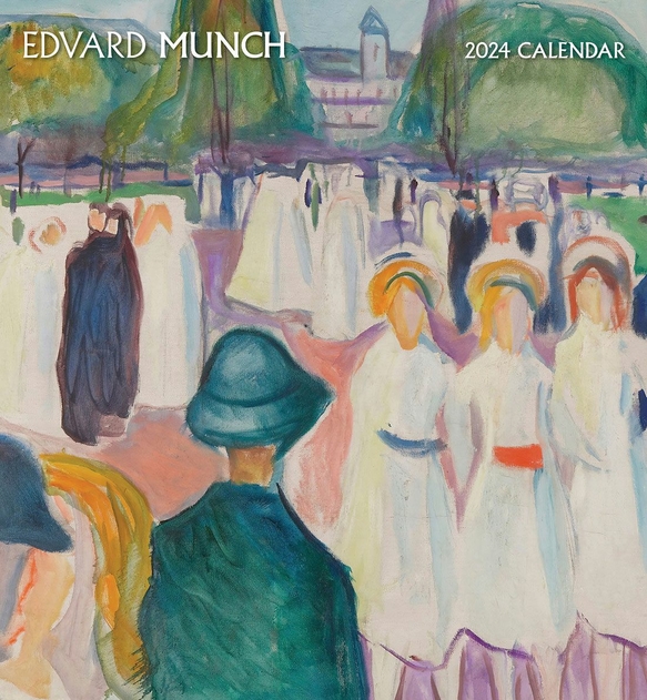 Image of Pomegranate Edvard Munch 2024 Wall Calendar