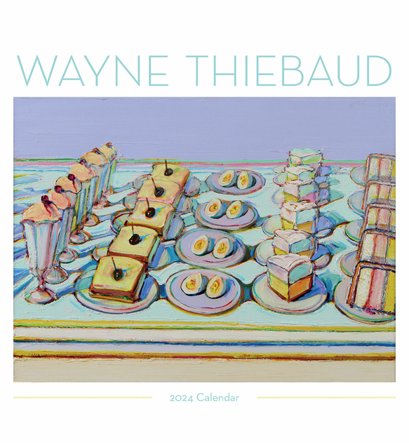 Image of Pomegranate Wayne Thiebaud 2024 Wall Calendar