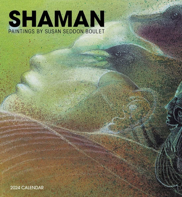 Image of Pomegranate Shaman: Paintings by Susan Seddon Boulet 2024 Wall Calendar