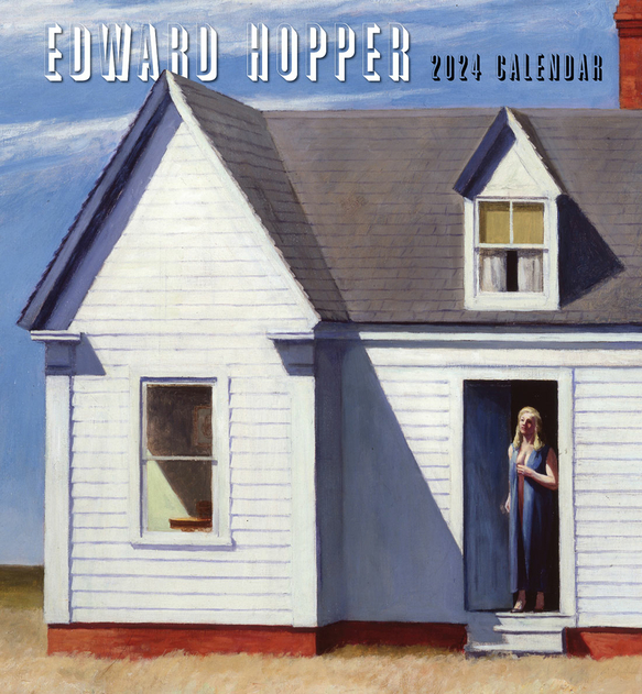 Image of Pomegranate Edward Hopper 2024 Wall Calendar