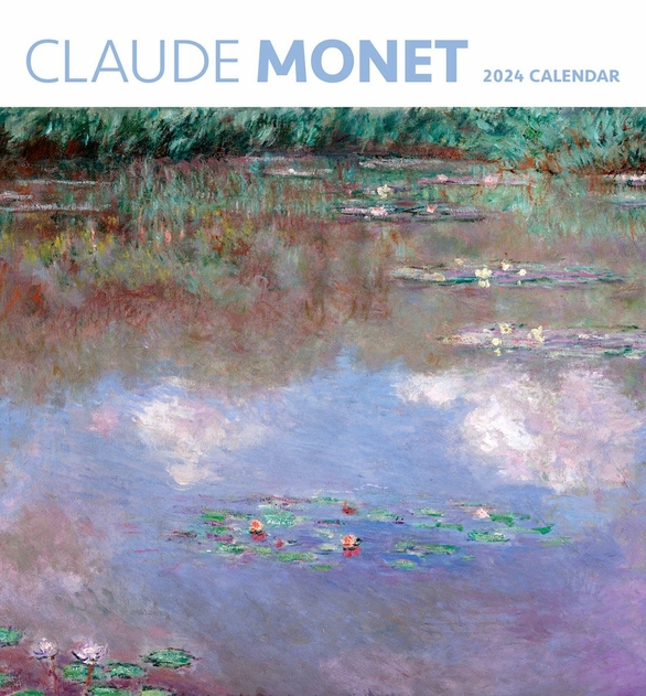 Image of Pomegranate Monet's Passion: The Gardens at Giverny 2024 Mini Wall Calendar