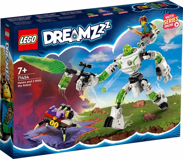 Image of LEGO Mateo and Z-Blob the Robot