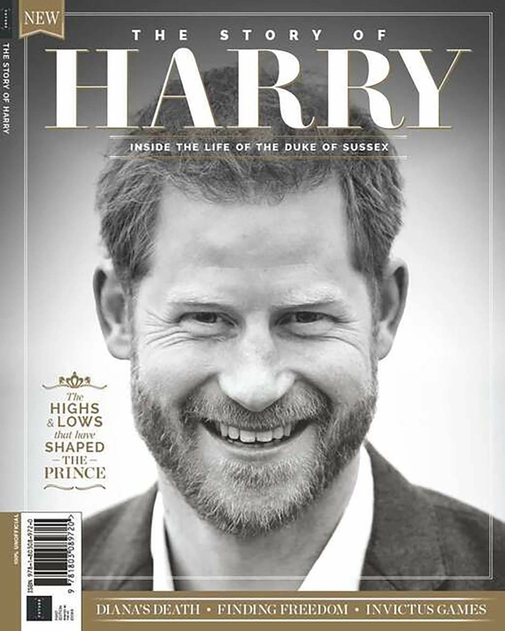 The Story Of Prince Harry magazine