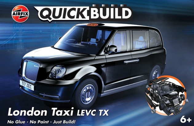 Image of QUICKBUILD London Taxi Model Kit